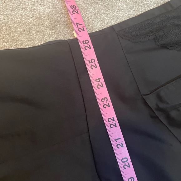 Black Satiny Cocktail Dress - Picture 6 of 6